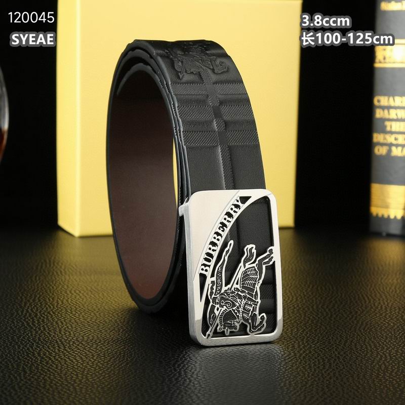 Burberry belt 38mmX100-125cm 8L06